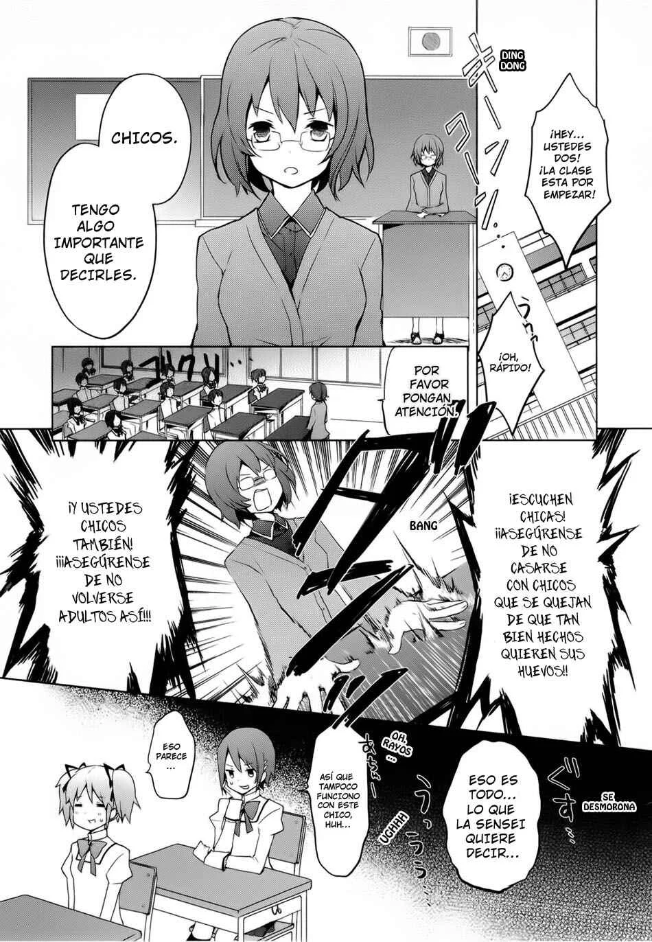 Mahou Shoujo Madoka☆Magica Capítulo 1: Como que la vi en mi sueño - Page 13