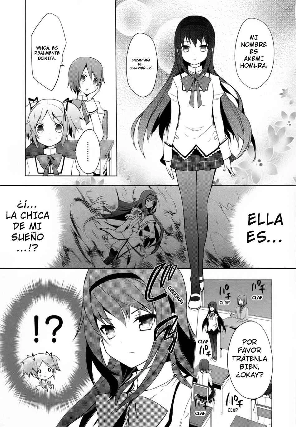 Mahou Shoujo Madoka☆Magica Capítulo 1: Como que la vi en mi sueño - Page 15
