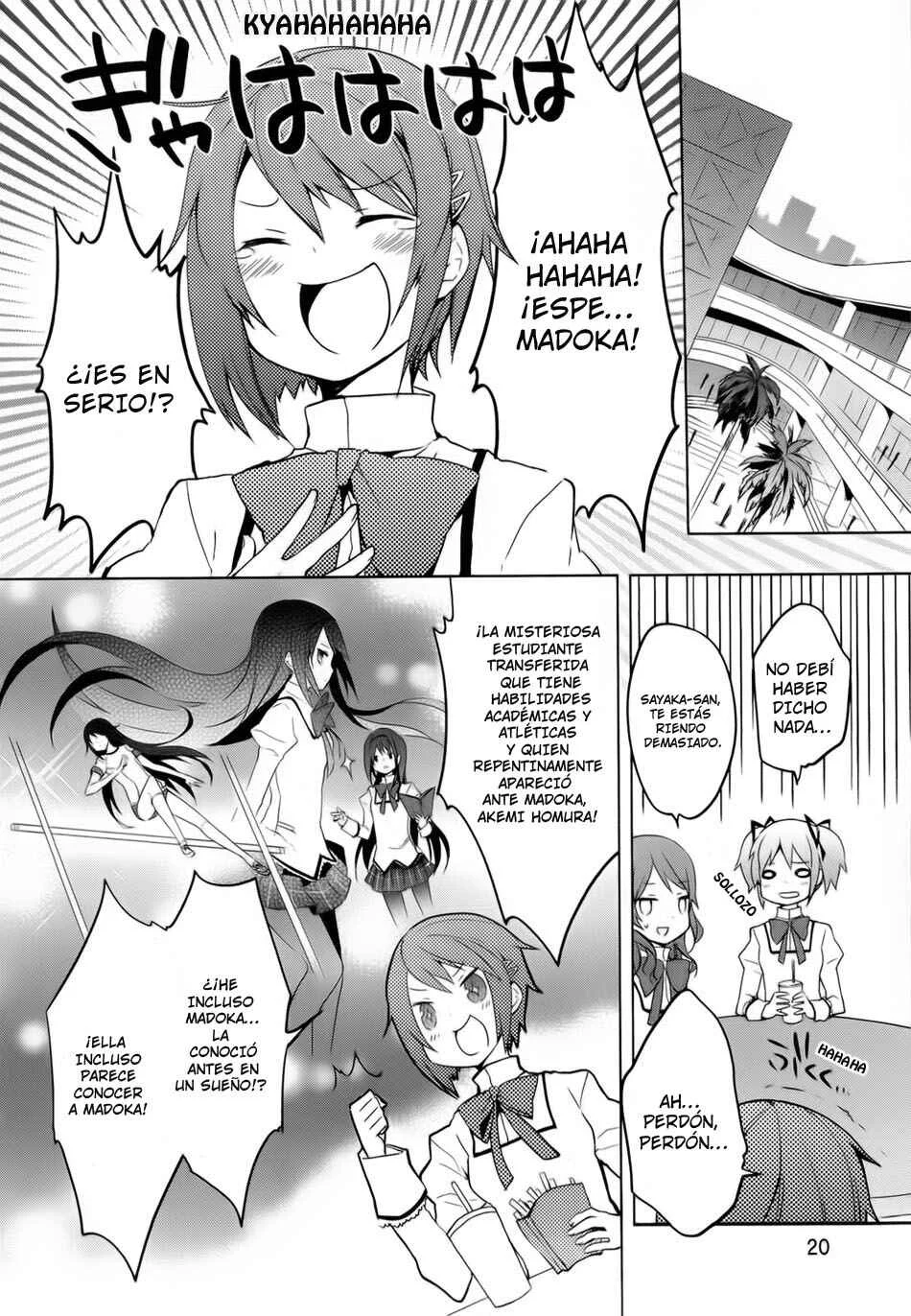 Mahou Shoujo Madoka☆Magica Capítulo 1: Como que la vi en mi sueño - Page 22