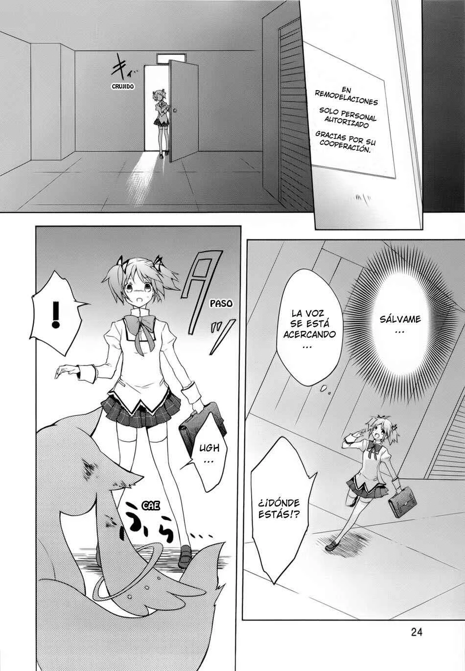 Mahou Shoujo Madoka☆Magica Capítulo 1: Como que la vi en mi sueño - Page 26
