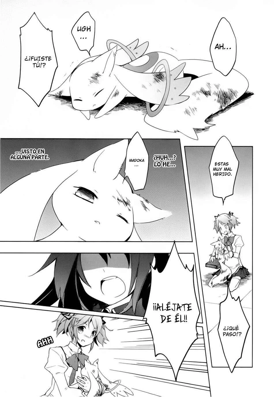 Mahou Shoujo Madoka☆Magica Capítulo 1: Como que la vi en mi sueño - Page 27