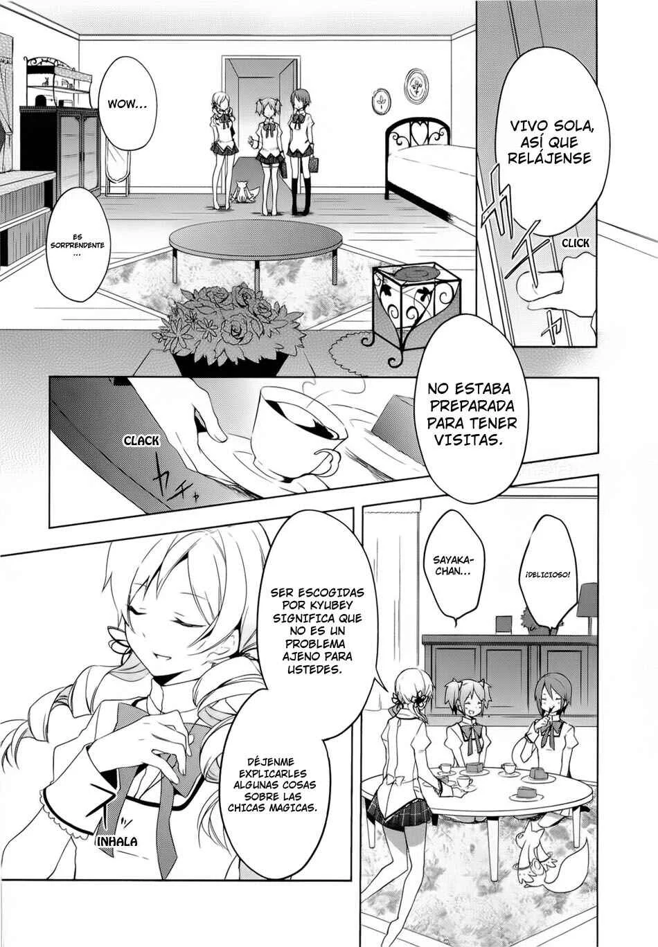 Mahou Shoujo Madoka☆Magica Capítulo 2: Pensé que sería realmente bueno - Page 4