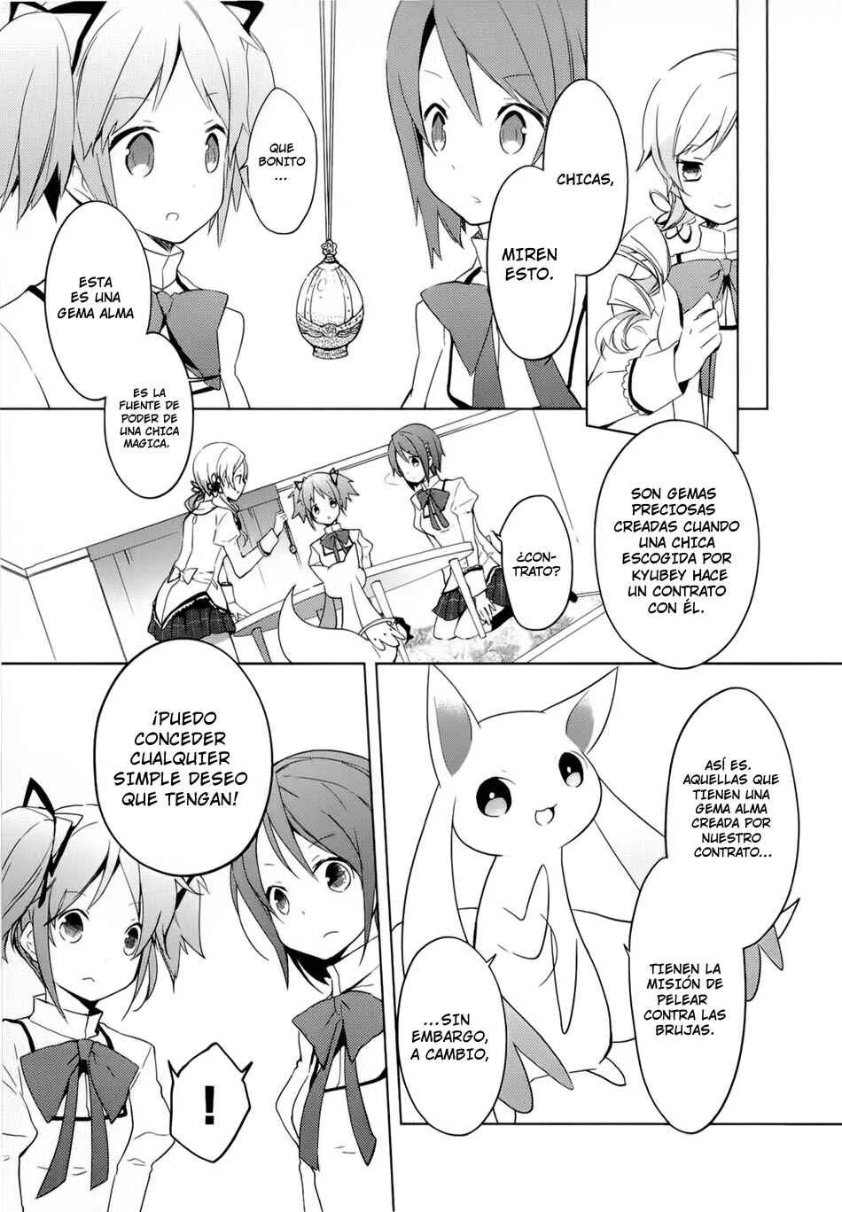 Mahou Shoujo Madoka☆Magica Capítulo 2: Pensé que sería realmente bueno - Page 5