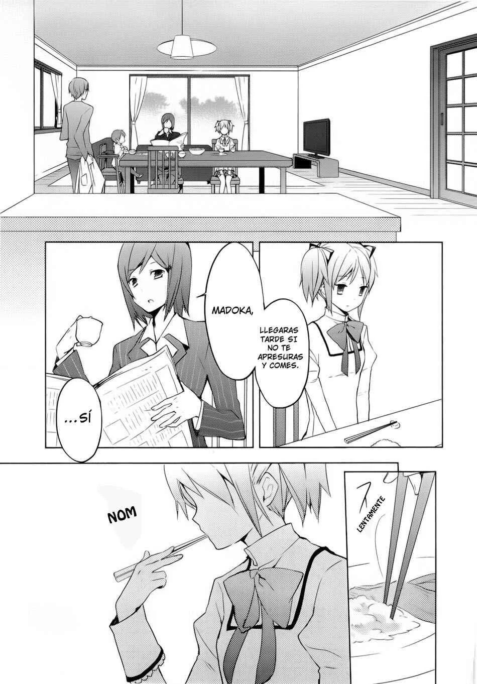 Mahou Shoujo Madoka☆Magica Capítulo 4: Los milagros y la magia existen - Page 1
