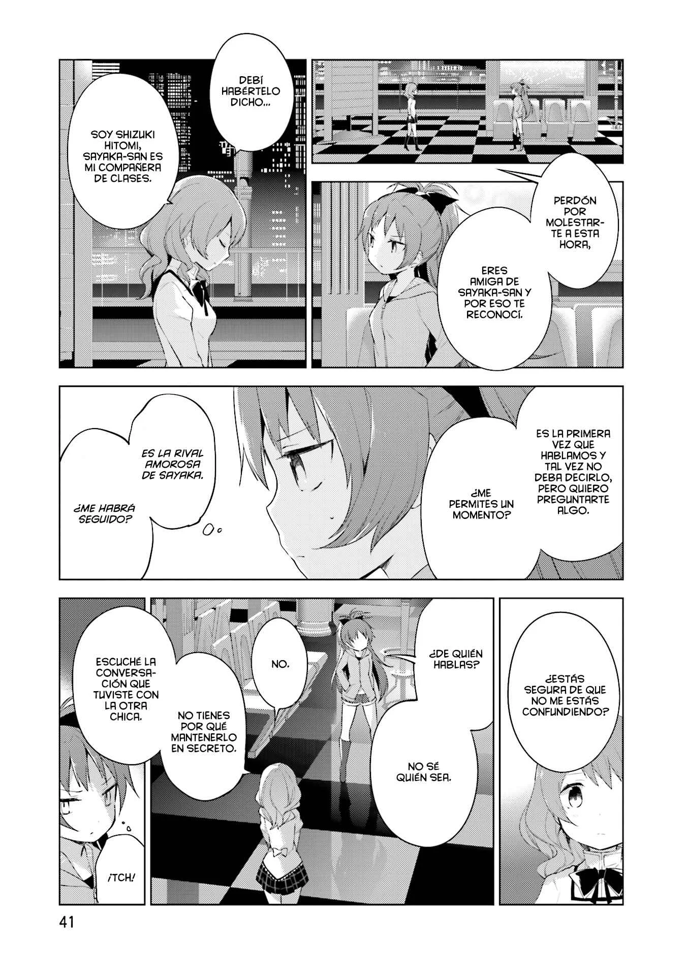 Mahou Shoujo Madoka☆Magica: Majuu-hen Capítulo 4: Capítulo 04 - Page 42