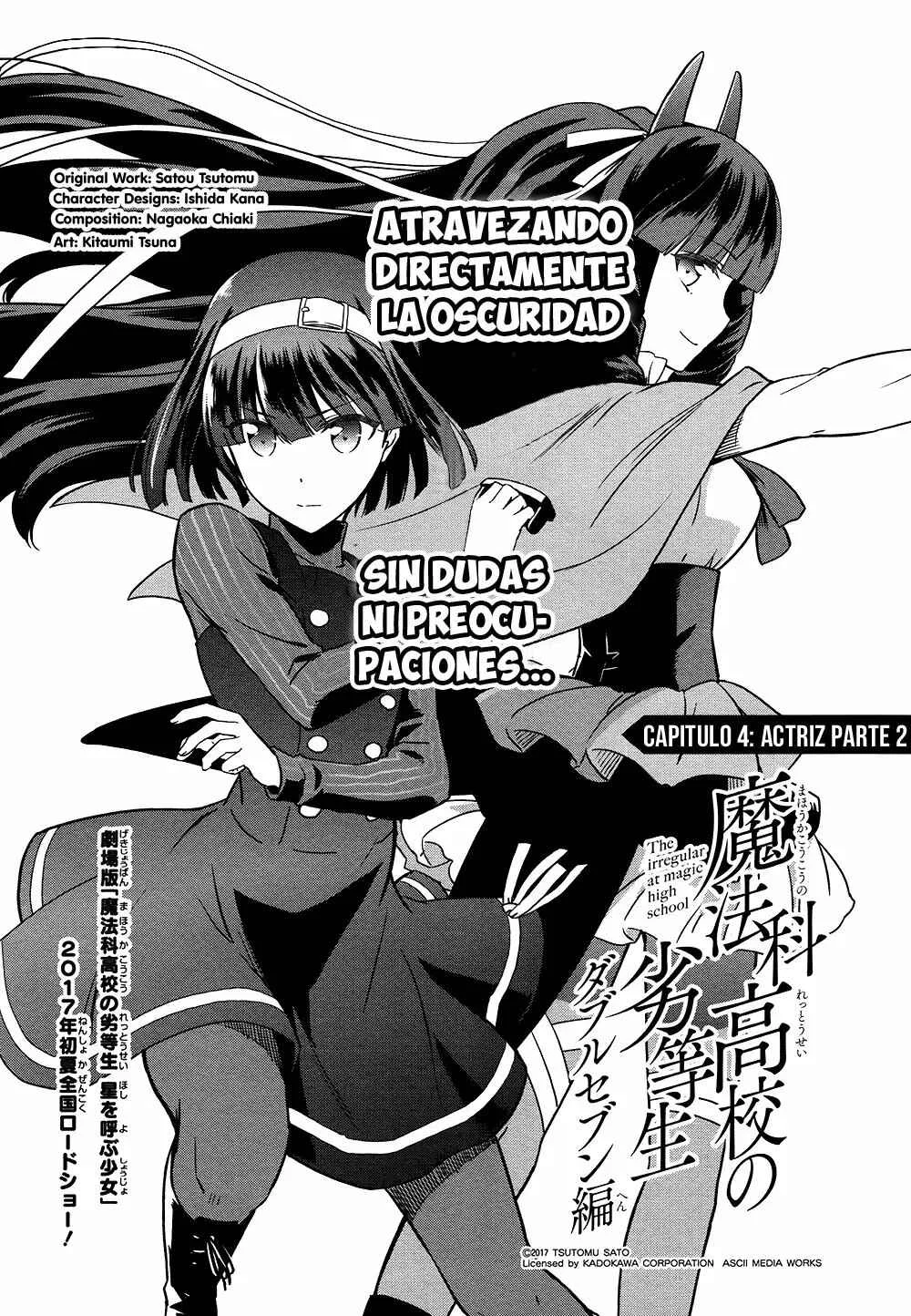 Mahouka Koukou no Rettousei - Double Seven-hen Capítulo 4 - Page 2