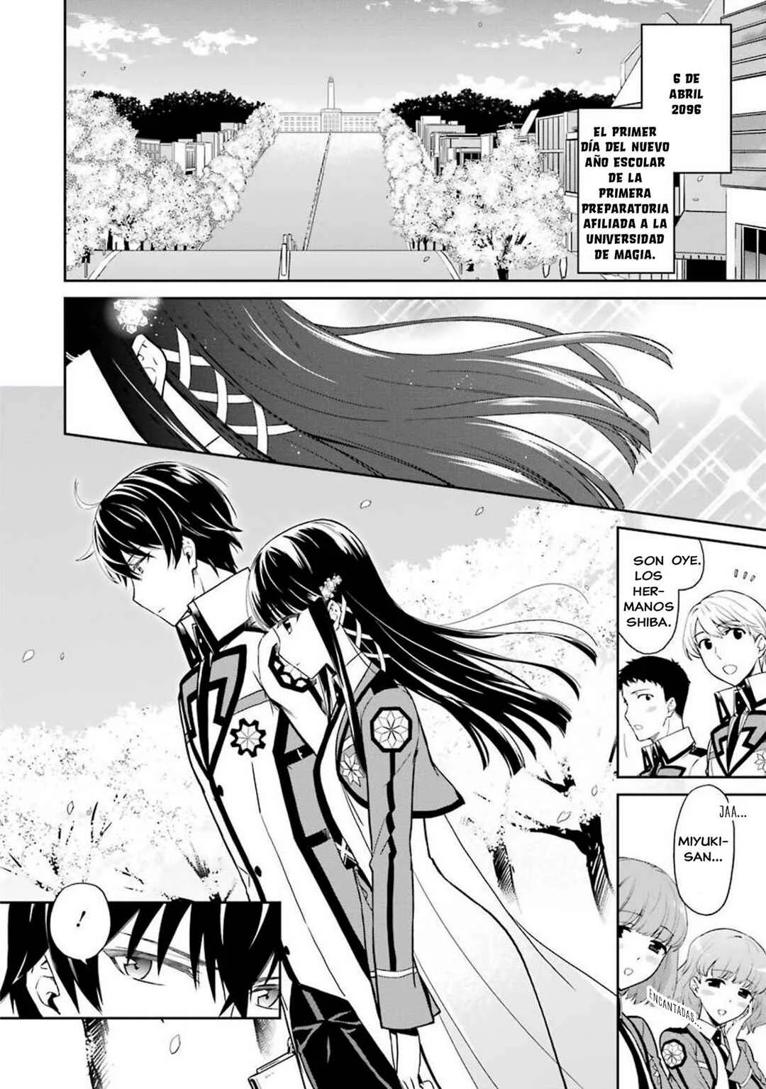 Mahouka Koukou no Rettousei - Double Seven-hen Capítulo 5: Nuevo Año Escolar - Page 2