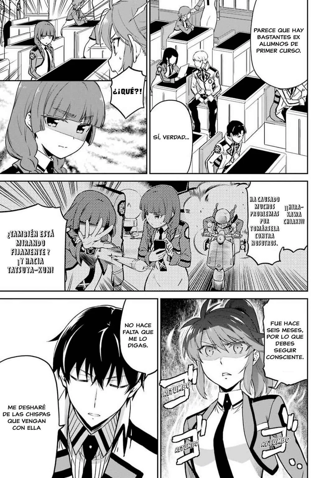 Mahouka Koukou no Rettousei - Double Seven-hen Capítulo 5: Nuevo Año Escolar - Page 7
