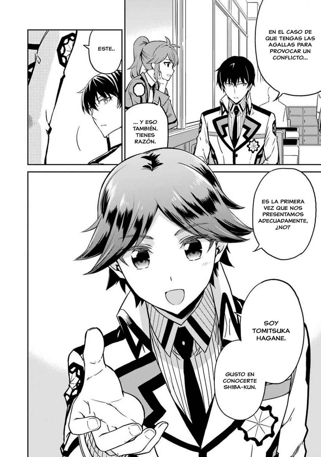 Mahouka Koukou no Rettousei - Double Seven-hen Capítulo 5: Nuevo Año Escolar - Page 8