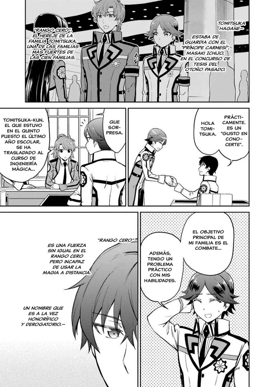 Mahouka Koukou no Rettousei - Double Seven-hen Capítulo 5: Nuevo Año Escolar - Page 9