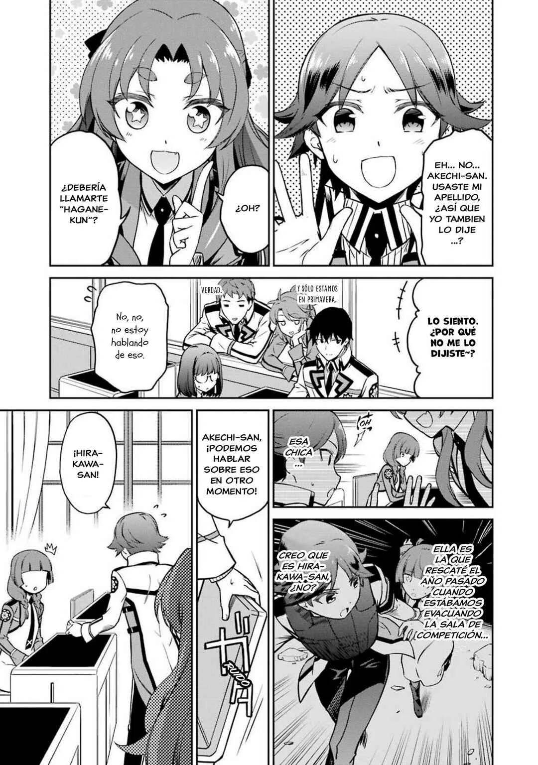 Mahouka Koukou no Rettousei - Double Seven-hen Capítulo 5: Nuevo Año Escolar - Page 13