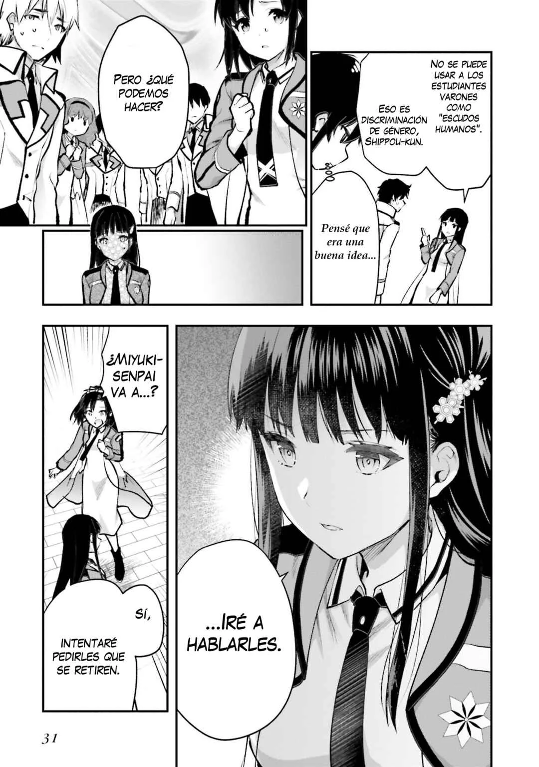 Mahouka Koukou no Rettousei - Escape-hen Capítulo 1: Proyecto ESCAPES - Page 31