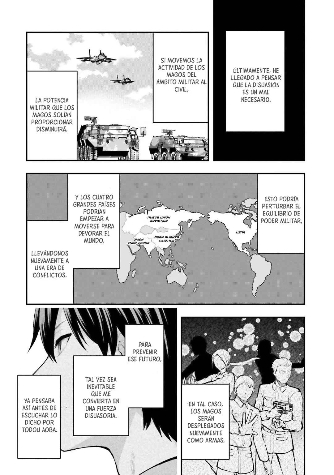 Mahouka Koukou no Rettousei - Escape-hen Capítulo 4: Poder de disuasión - Page 22