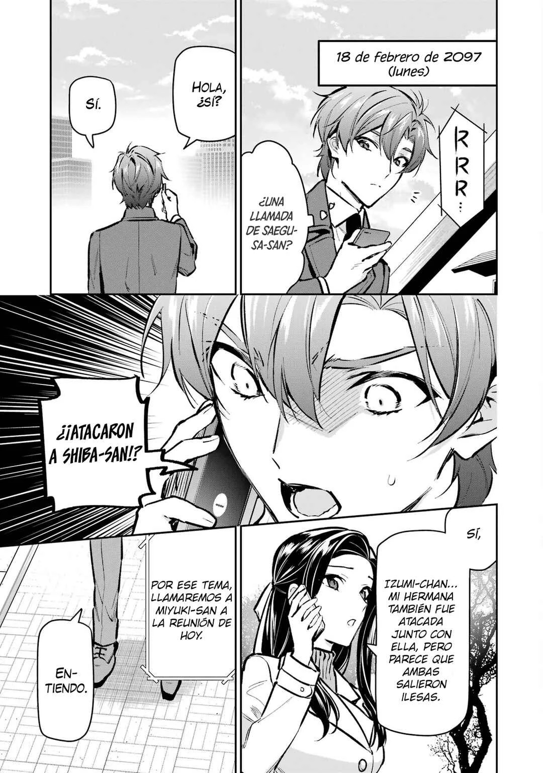 Mahouka Koukou no Rettousei - Ichijou Masaki Tenkou-hen Capítulo 3: Del 15 al 18 de febrero de 2097 - Page 16
