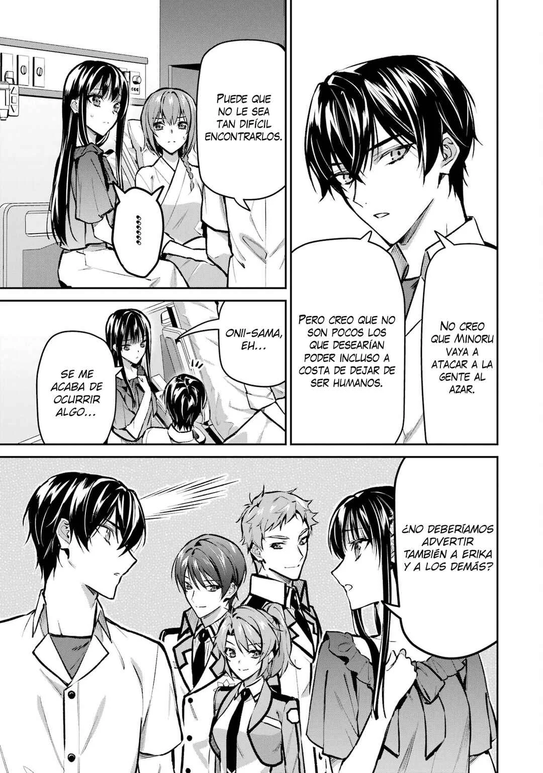 Mahouka Koukou no Rettousei - Invasion-hen Capítulo 4: Visita al hospital - Page 16