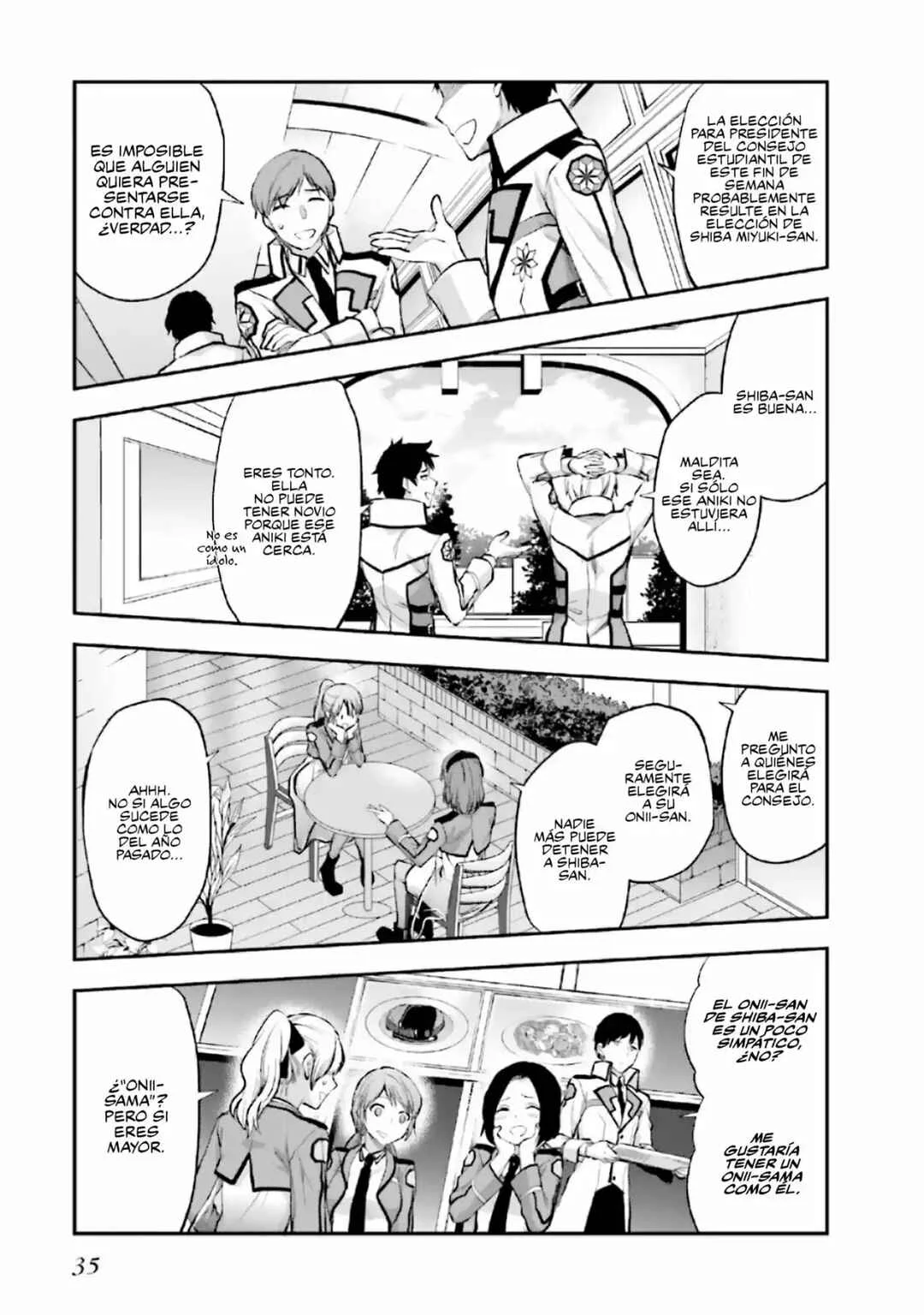 Mahouka Koukou no Rettousei - Koto Nairan-hen Capítulo 2: Comunicación - Page 3