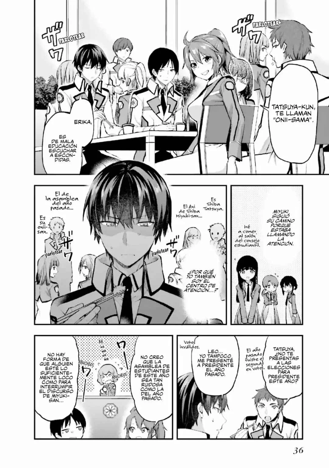Mahouka Koukou no Rettousei - Koto Nairan-hen Capítulo 2: Comunicación - Page 4