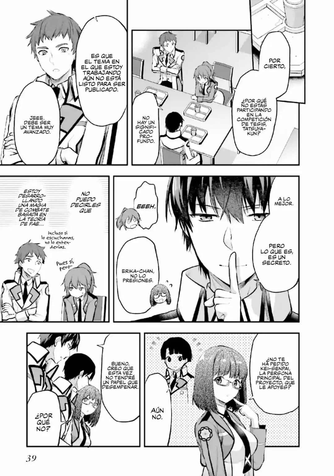 Mahouka Koukou no Rettousei - Koto Nairan-hen Capítulo 2: Comunicación - Page 7