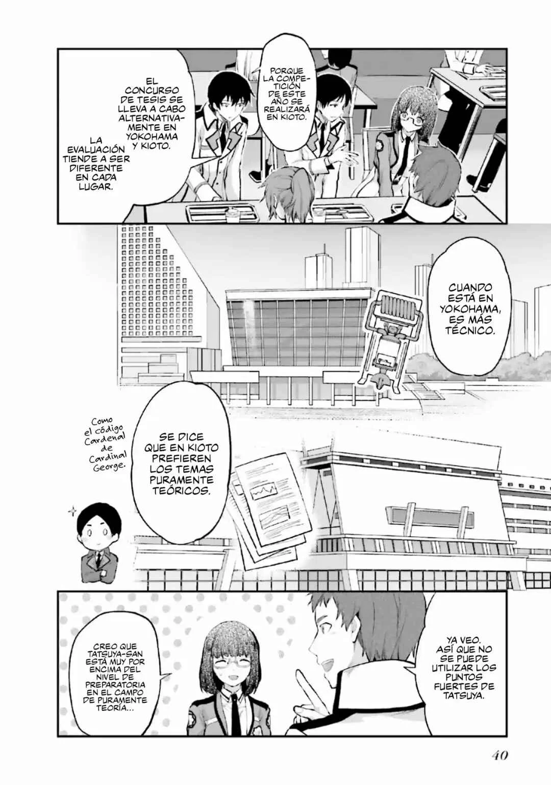 Mahouka Koukou no Rettousei - Koto Nairan-hen Capítulo 2: Comunicación - Page 8