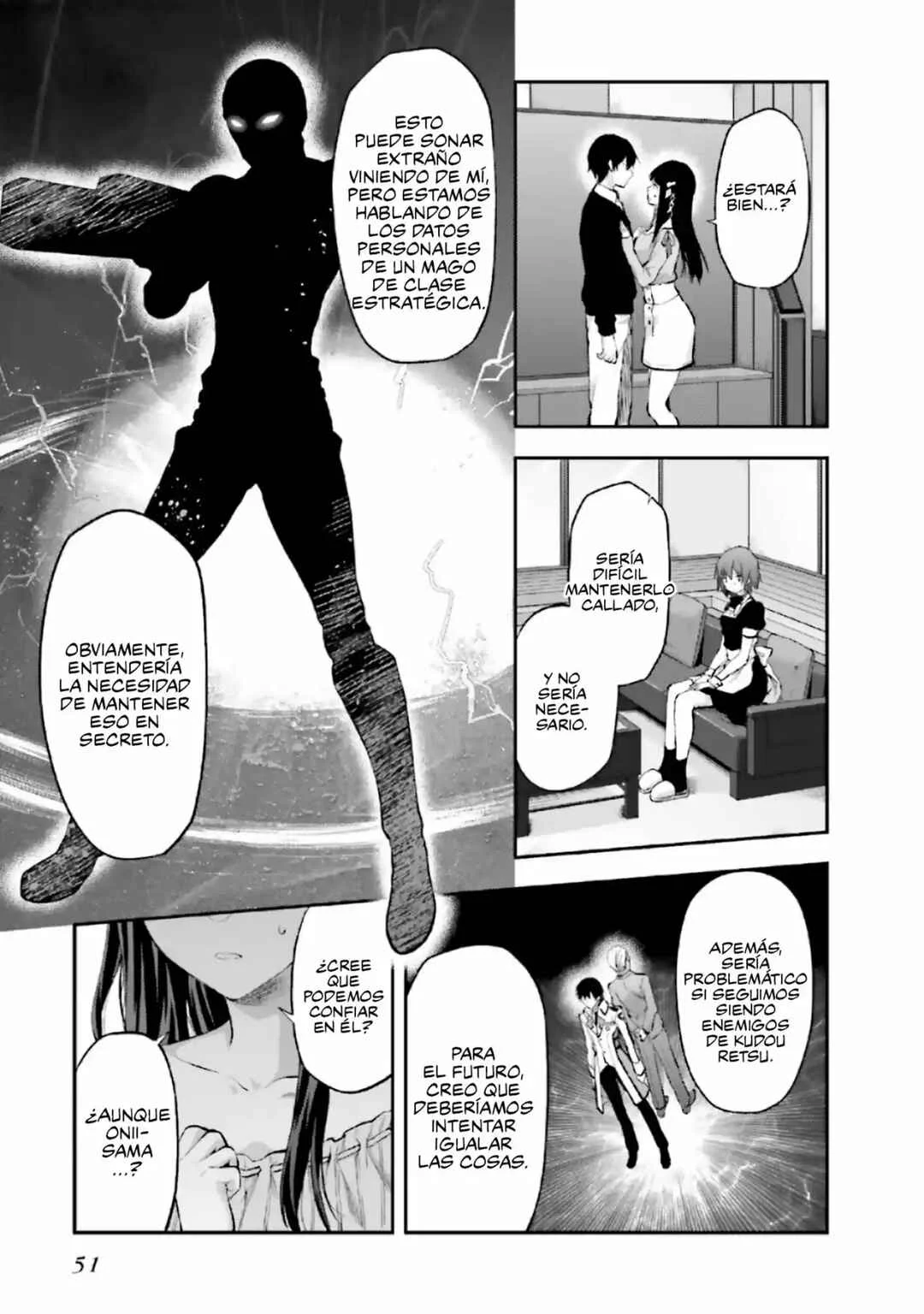 Mahouka Koukou no Rettousei - Koto Nairan-hen Capítulo 2: Comunicación - Page 19