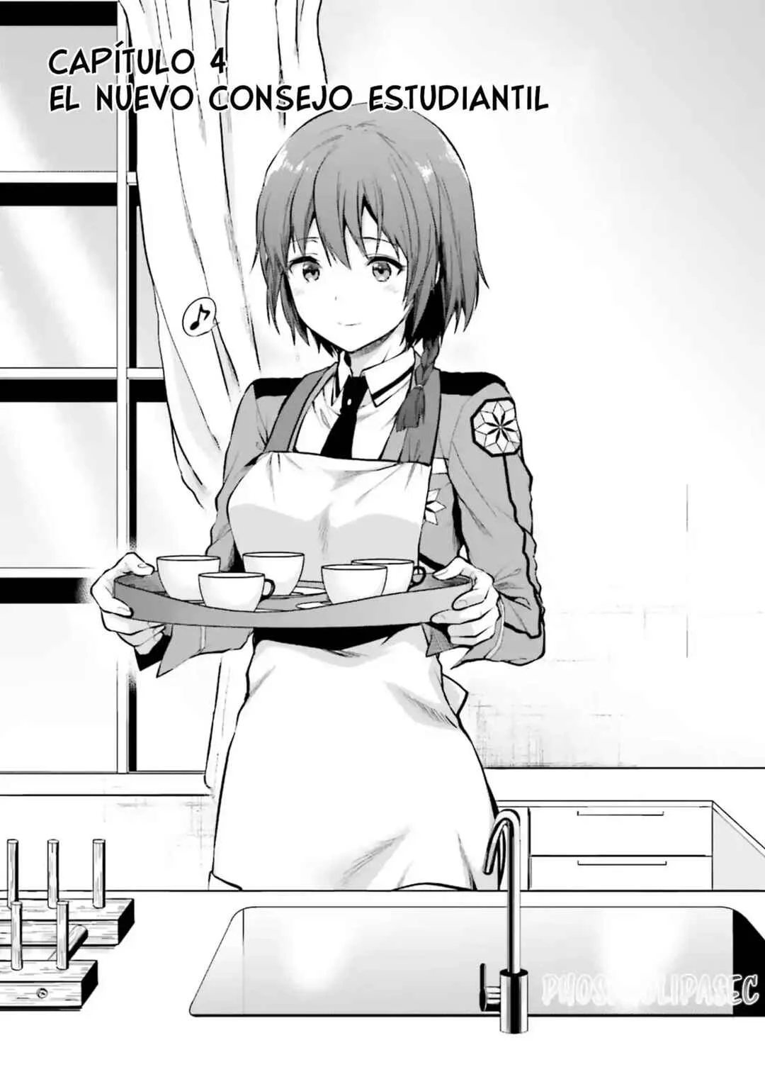 Mahouka Koukou no Rettousei - Koto Nairan-hen Capítulo 4: El nuevo consejo estudiantil - Page 1