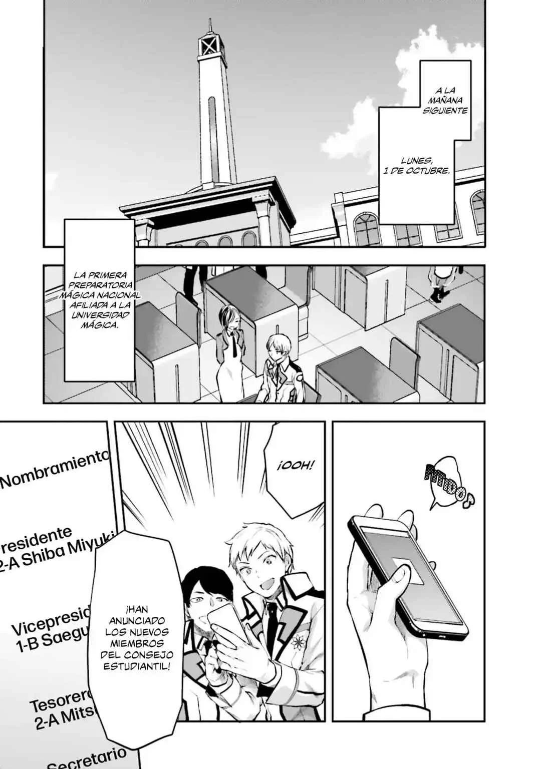 Mahouka Koukou no Rettousei - Koto Nairan-hen Capítulo 4: El nuevo consejo estudiantil - Page 7