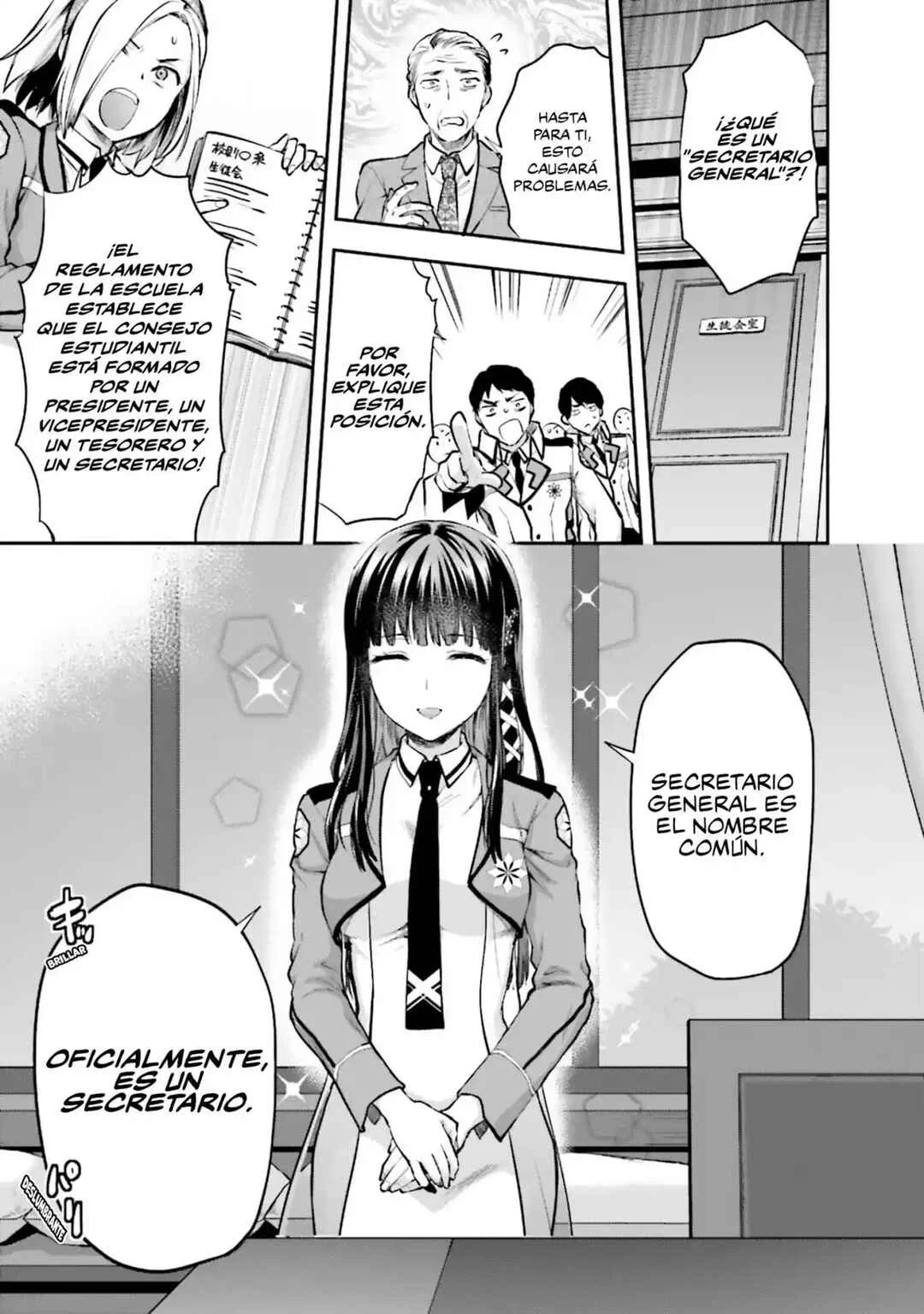Mahouka Koukou no Rettousei - Koto Nairan-hen Capítulo 4: El nuevo consejo estudiantil - Page 10