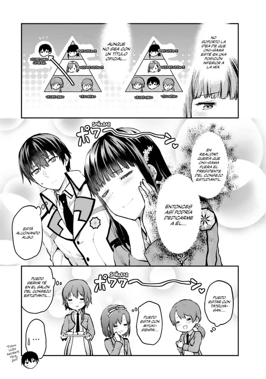 Mahouka Koukou no Rettousei - Koto Nairan-hen Capítulo 4: El nuevo consejo estudiantil - Page 12