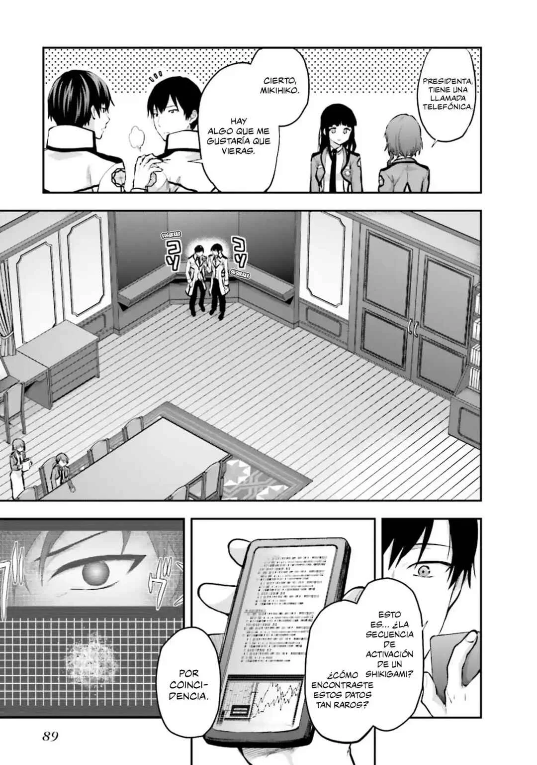 Mahouka Koukou no Rettousei - Koto Nairan-hen Capítulo 4: El nuevo consejo estudiantil - Page 14