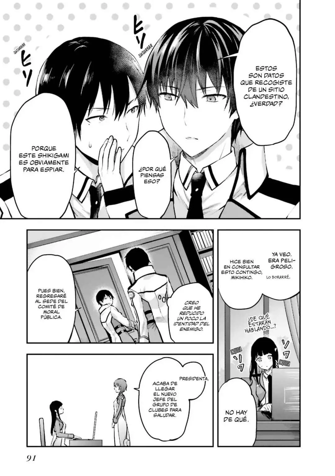 Mahouka Koukou no Rettousei - Koto Nairan-hen Capítulo 4: El nuevo consejo estudiantil - Page 16