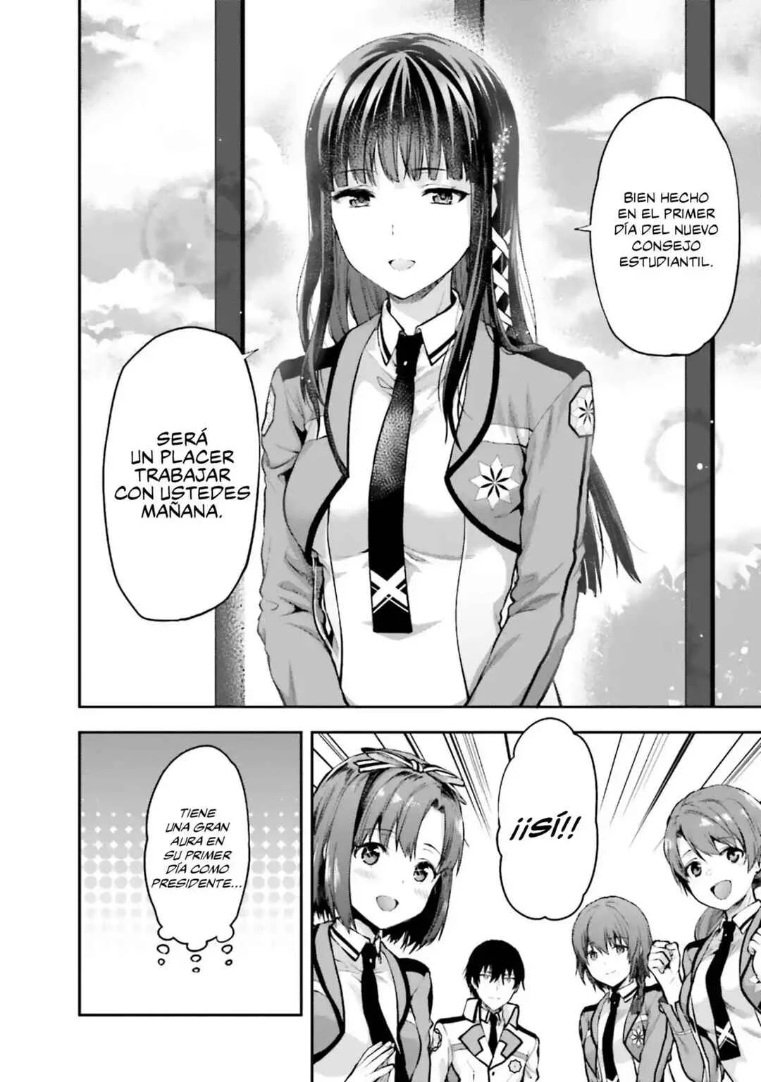 Mahouka Koukou no Rettousei - Koto Nairan-hen Capítulo 4: El nuevo consejo estudiantil - Page 19