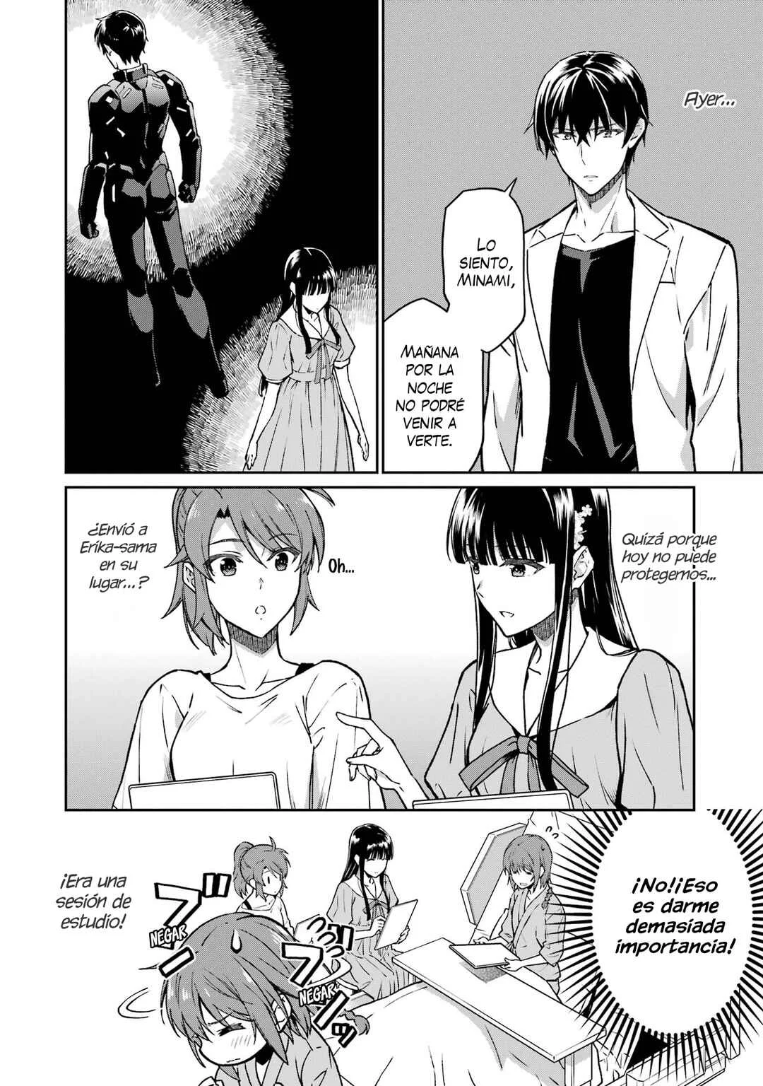Mahouka Koukou no Rettousei: Kyuuten-hen Capítulo 1: El corazón y el cálculo  - Page 4