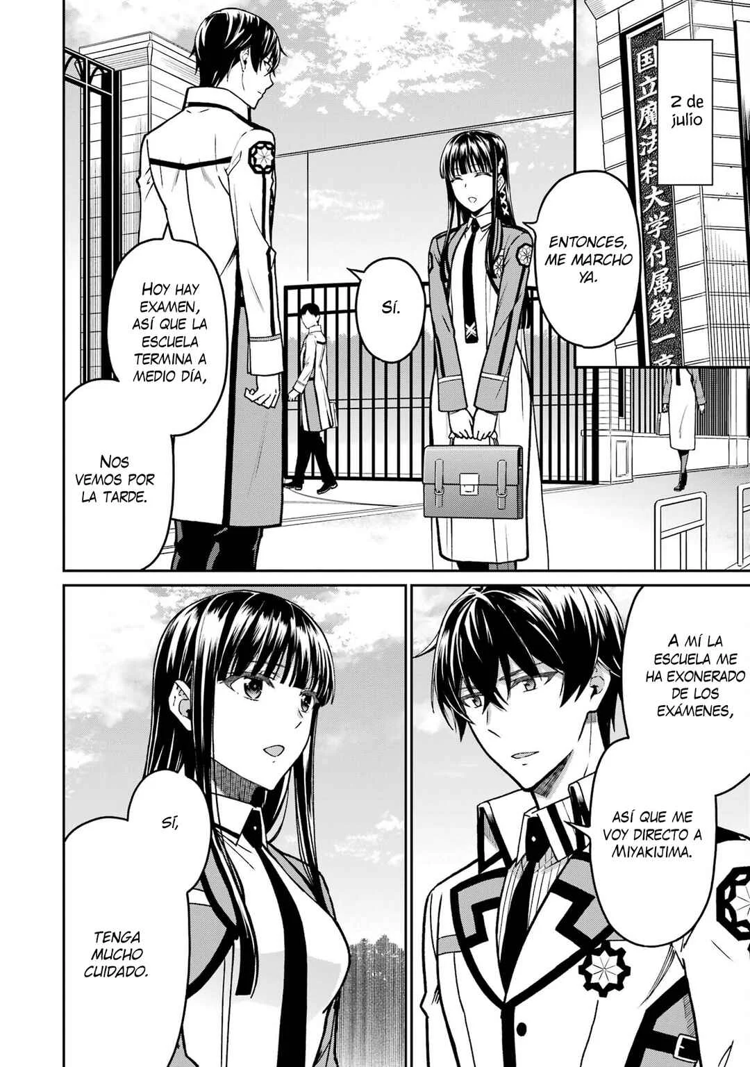 Mahouka Koukou no Rettousei: Kyuuten-hen Capítulo 3: Trato - Page 1
