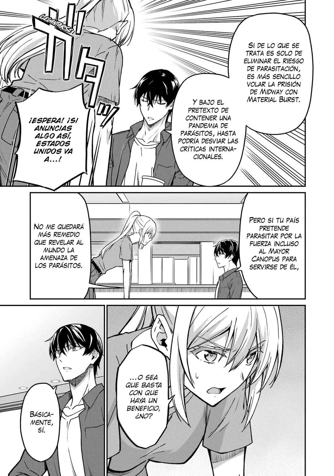Mahouka Koukou no Rettousei: Kyuuten-hen Capítulo 3: Trato - Page 14