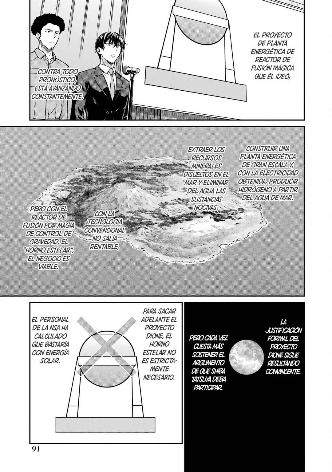 Mahouka Koukou no Rettousei: Kyuuten-hen Capítulo 4: El susurro del demonio - Page 11
