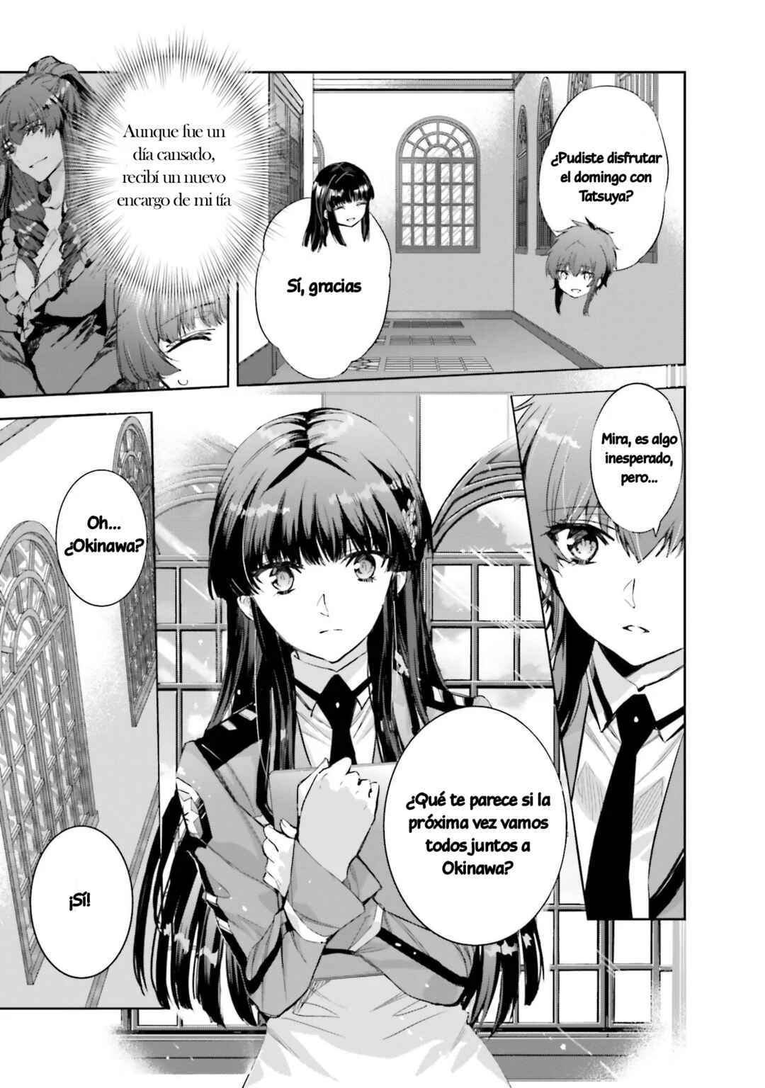 Mahouka Koukou no Rettousei - Nankai Soujou-hen Capítulo 2: En la primera preparatoria - Page 4