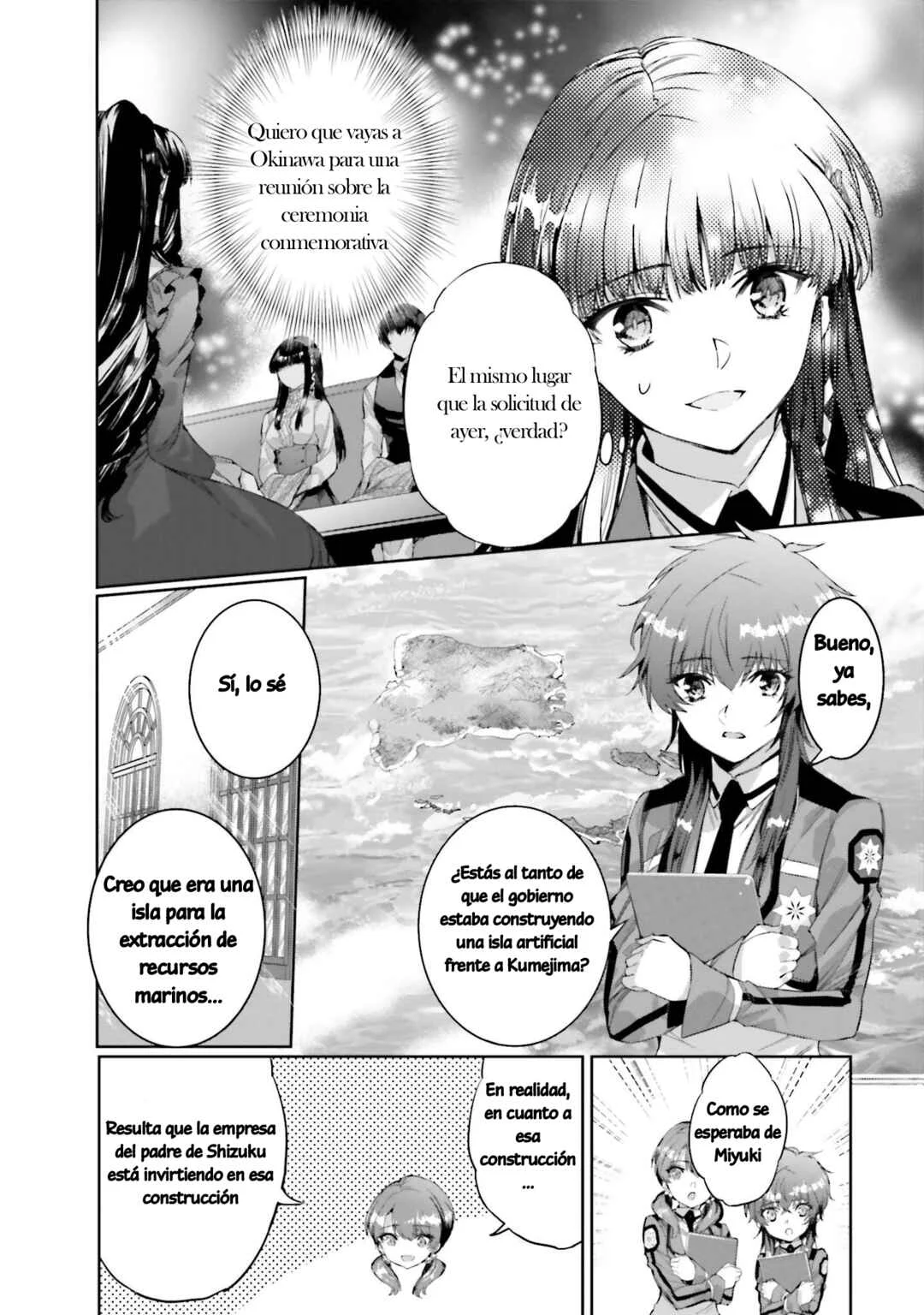 Mahouka Koukou no Rettousei - Nankai Soujou-hen Capítulo 2: En la primera preparatoria - Page 5