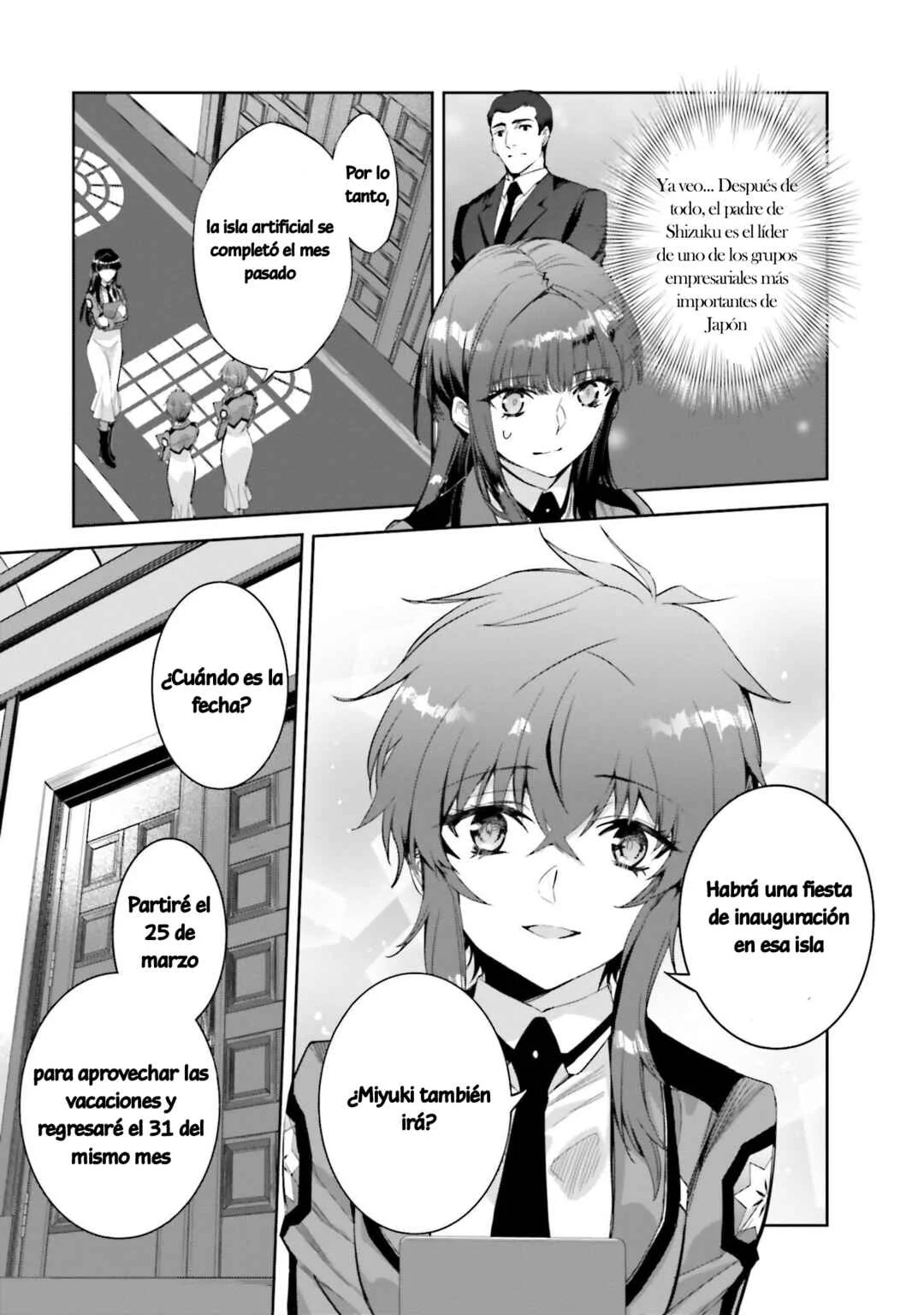 Mahouka Koukou no Rettousei - Nankai Soujou-hen Capítulo 2: En la primera preparatoria - Page 6