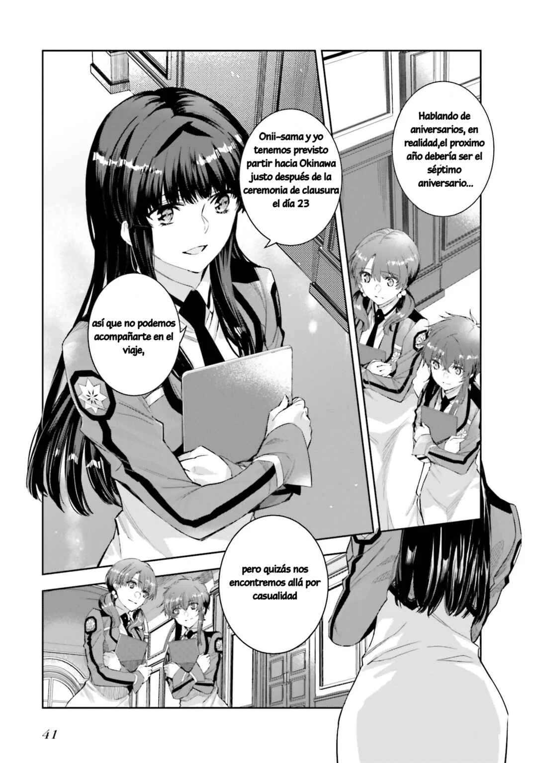 Mahouka Koukou no Rettousei - Nankai Soujou-hen Capítulo 2: En la primera preparatoria - Page 8