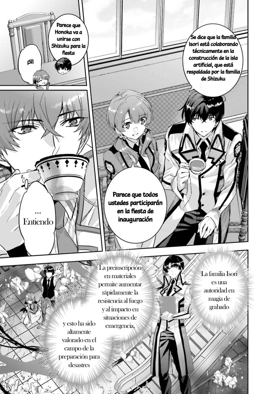 Mahouka Koukou no Rettousei - Nankai Soujou-hen Capítulo 2: En la primera preparatoria - Page 18