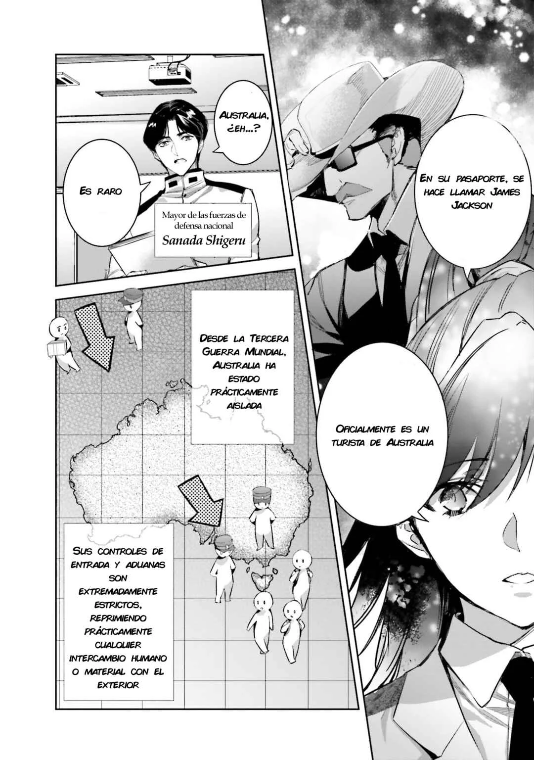 Mahouka Koukou no Rettousei - Nankai Soujou-hen Capítulo 3: Detrás de escena - Page 19