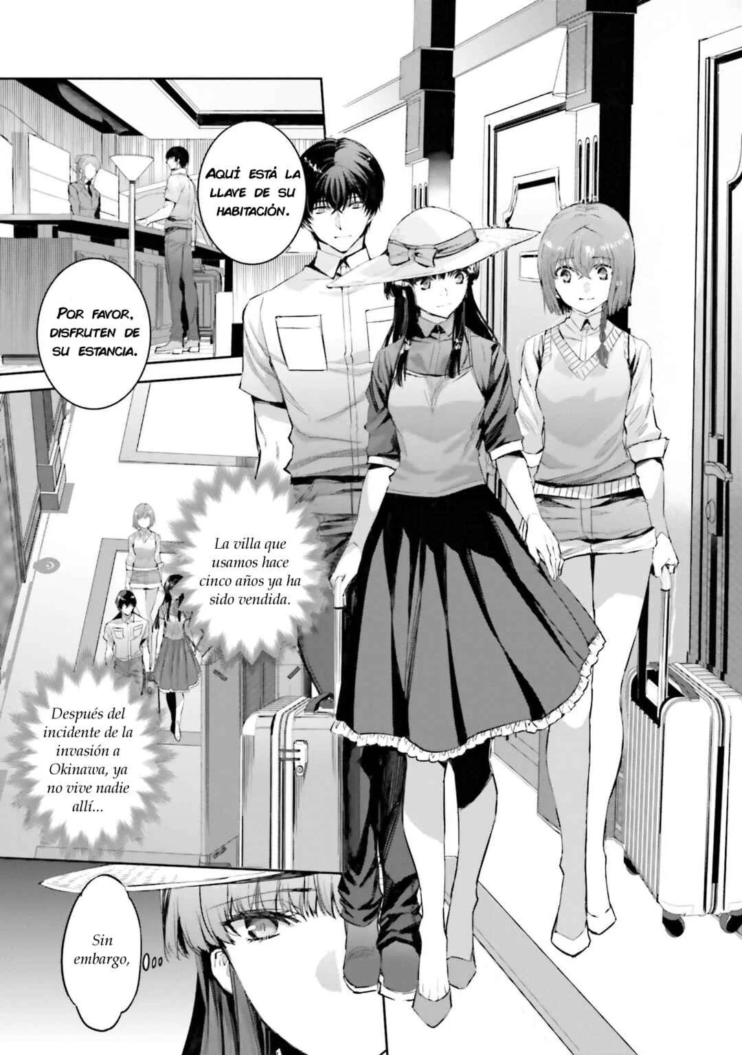 Mahouka Koukou no Rettousei - Nankai Soujou-hen Capítulo 4: Hacia Okinawa - Page 6