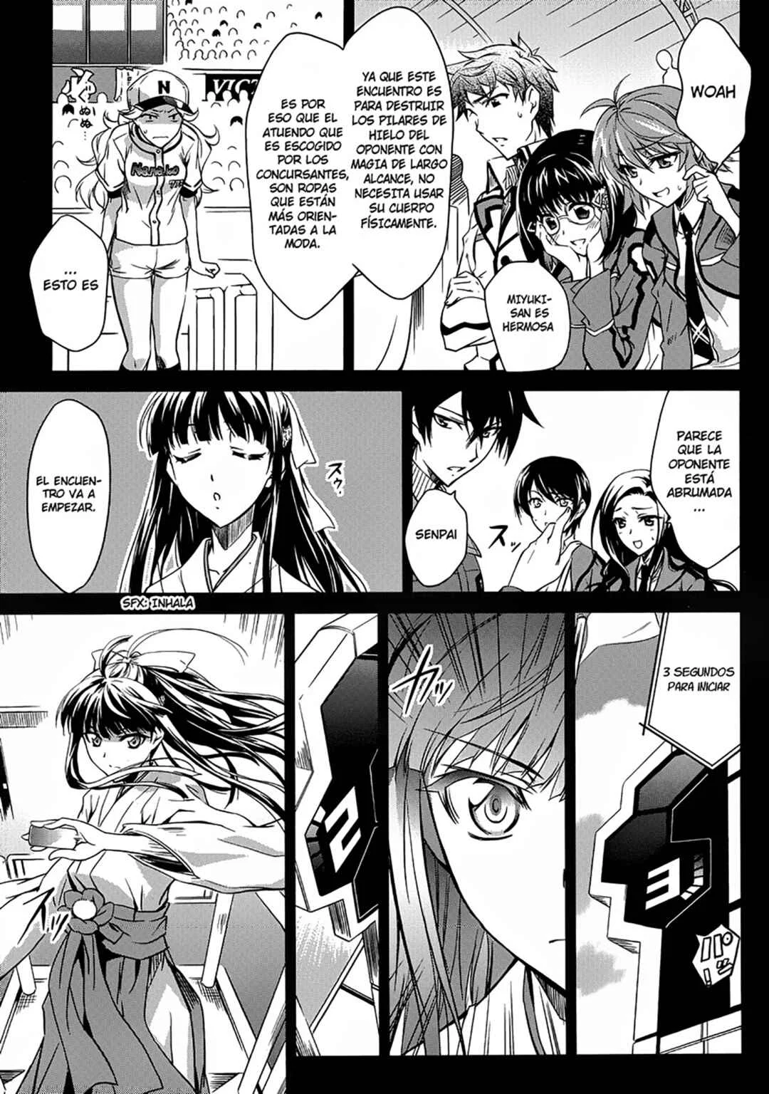 Mahouka Koukou no Rettousei - Nyuugaku-hen Capítulo 1: Inteligente hermana menor, tonto hermano mayor - Page 9