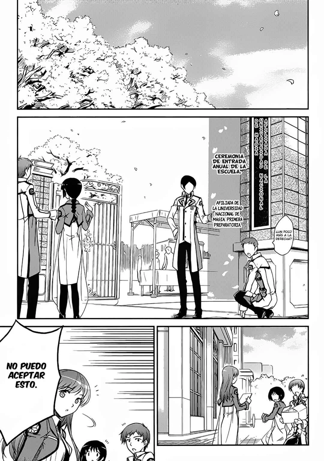 Mahouka Koukou no Rettousei - Nyuugaku-hen Capítulo 1: Inteligente hermana menor, tonto hermano mayor - Page 17