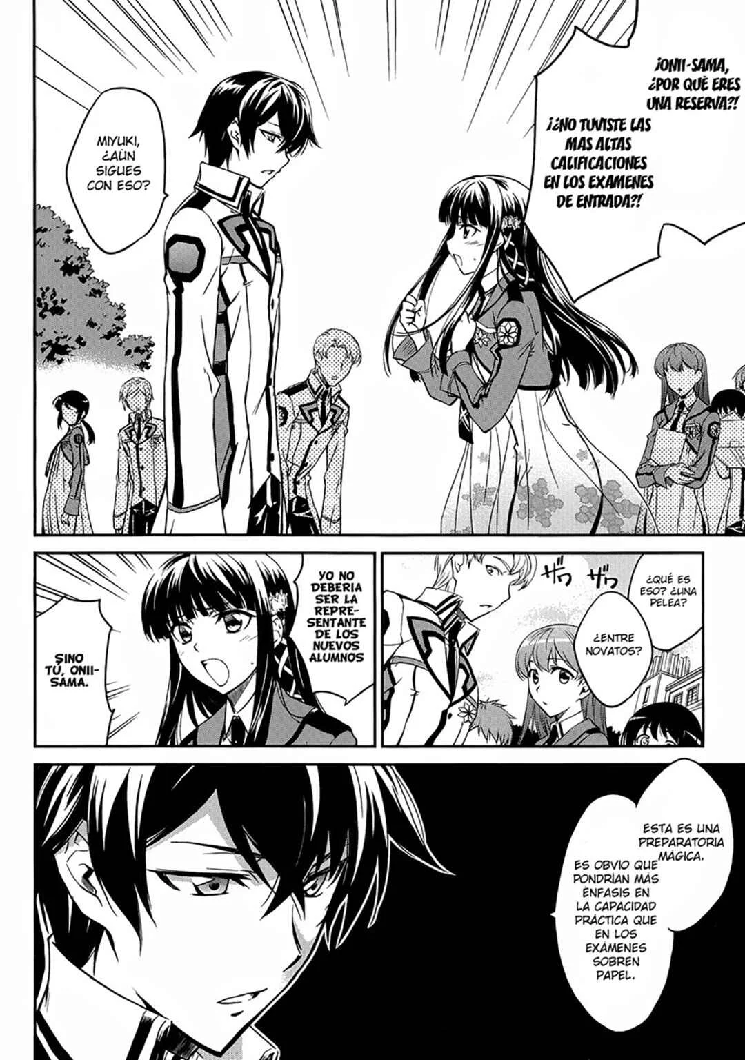 Mahouka Koukou no Rettousei - Nyuugaku-hen Capítulo 1: Inteligente hermana menor, tonto hermano mayor - Page 18