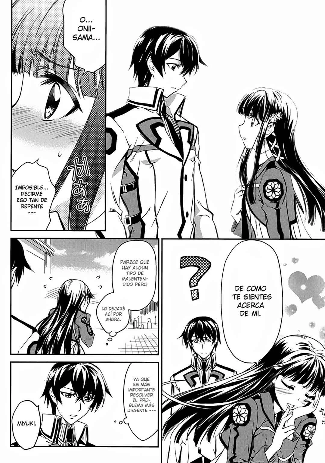 Mahouka Koukou no Rettousei - Nyuugaku-hen Capítulo 1: Inteligente hermana menor, tonto hermano mayor - Page 22