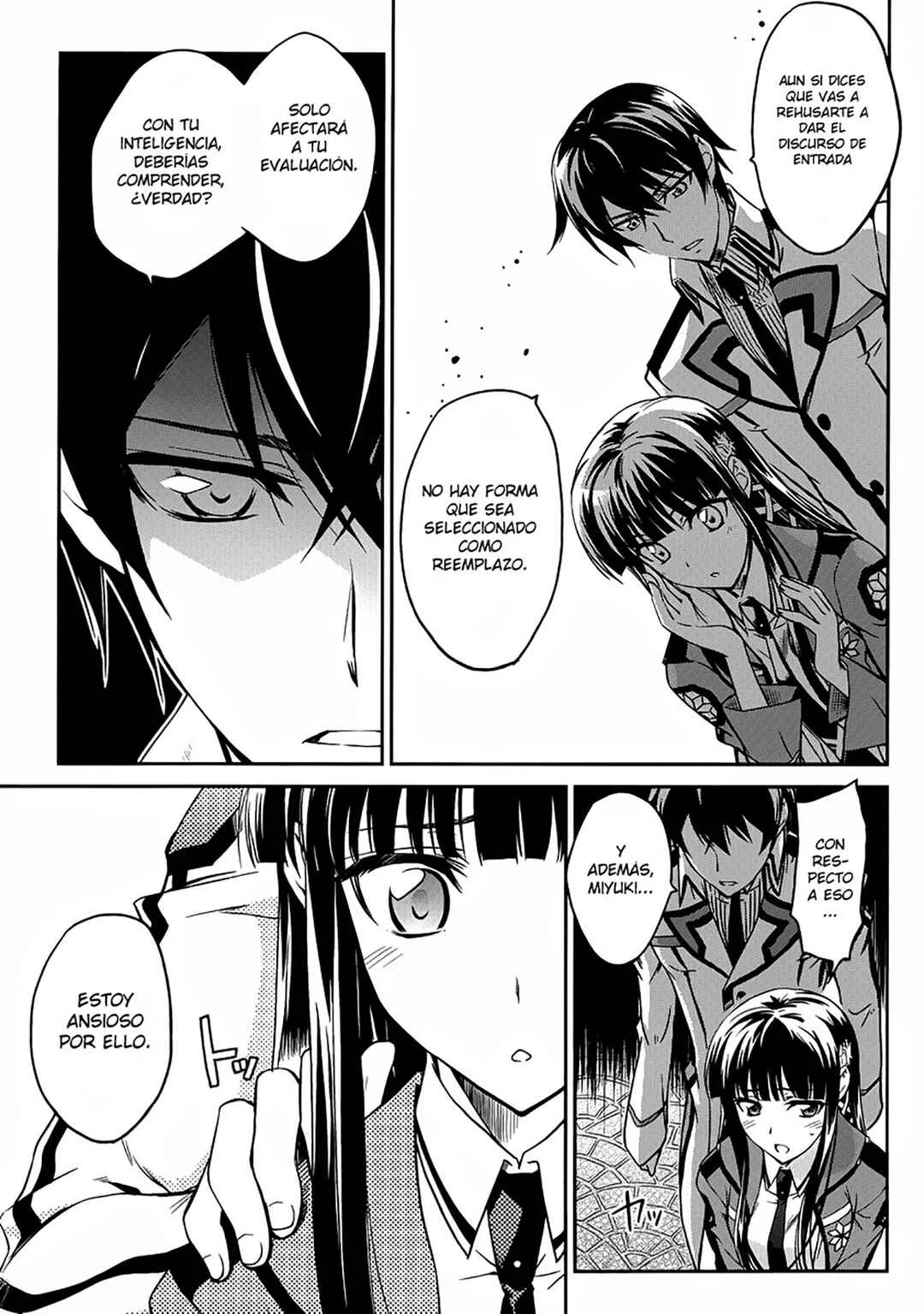 Mahouka Koukou no Rettousei - Nyuugaku-hen Capítulo 1: Inteligente hermana menor, tonto hermano mayor - Page 23