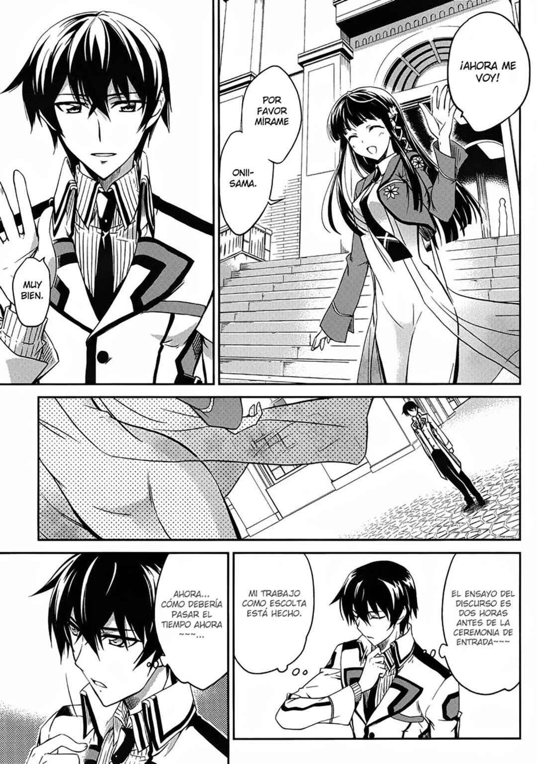 Mahouka Koukou no Rettousei - Nyuugaku-hen Capítulo 1: Inteligente hermana menor, tonto hermano mayor - Page 25