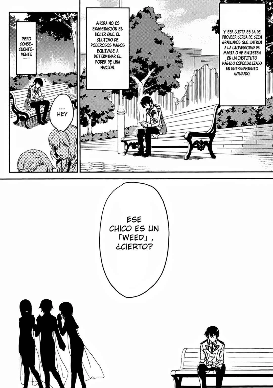 Mahouka Koukou no Rettousei - Nyuugaku-hen Capítulo 1: Inteligente hermana menor, tonto hermano mayor - Page 27