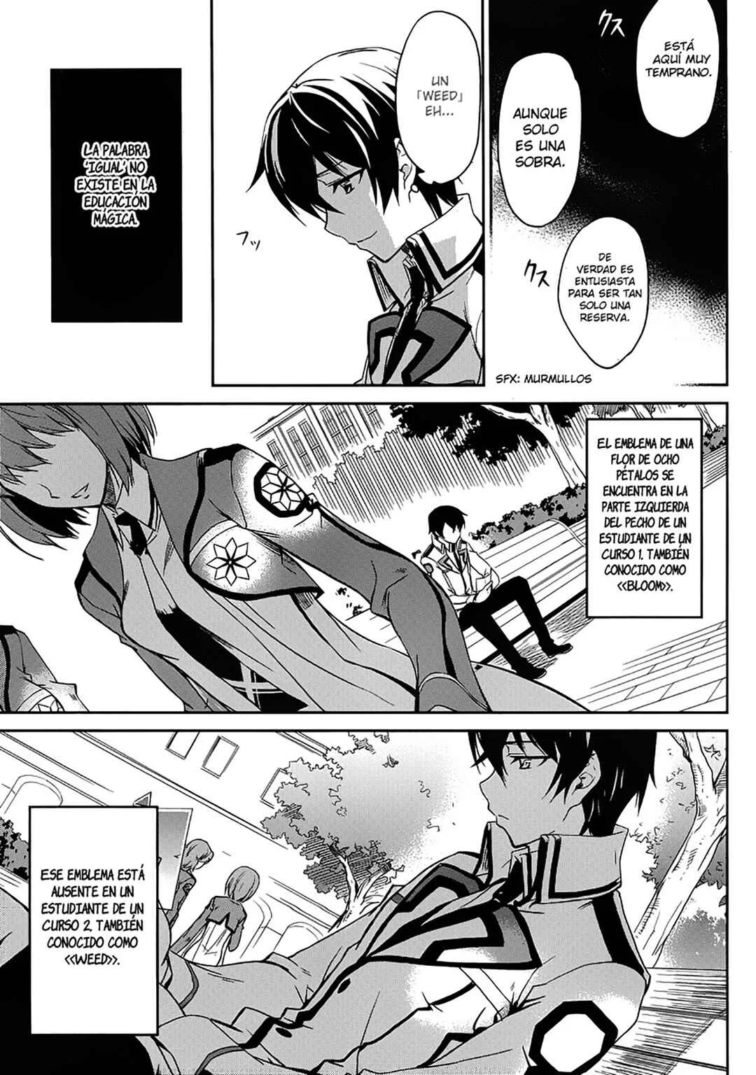 Mahouka Koukou no Rettousei - Nyuugaku-hen Capítulo 1: Inteligente hermana menor, tonto hermano mayor - Page 28